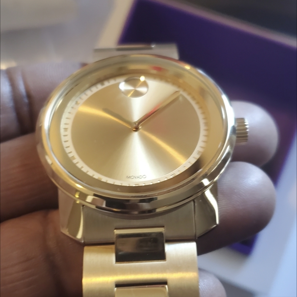 Movado Gold Men's BOLD Watch